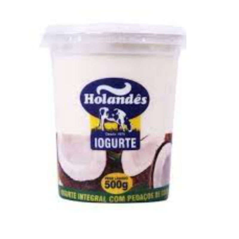 Iorgute De Coco Holandês 500g