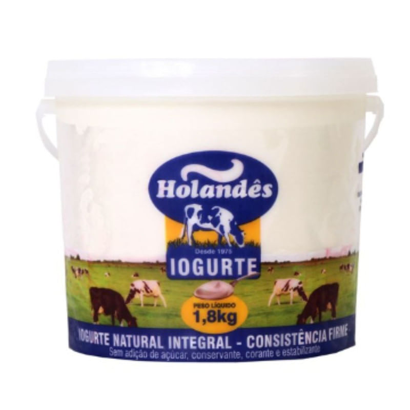 Iorgute Natural Holandês 1,8kg