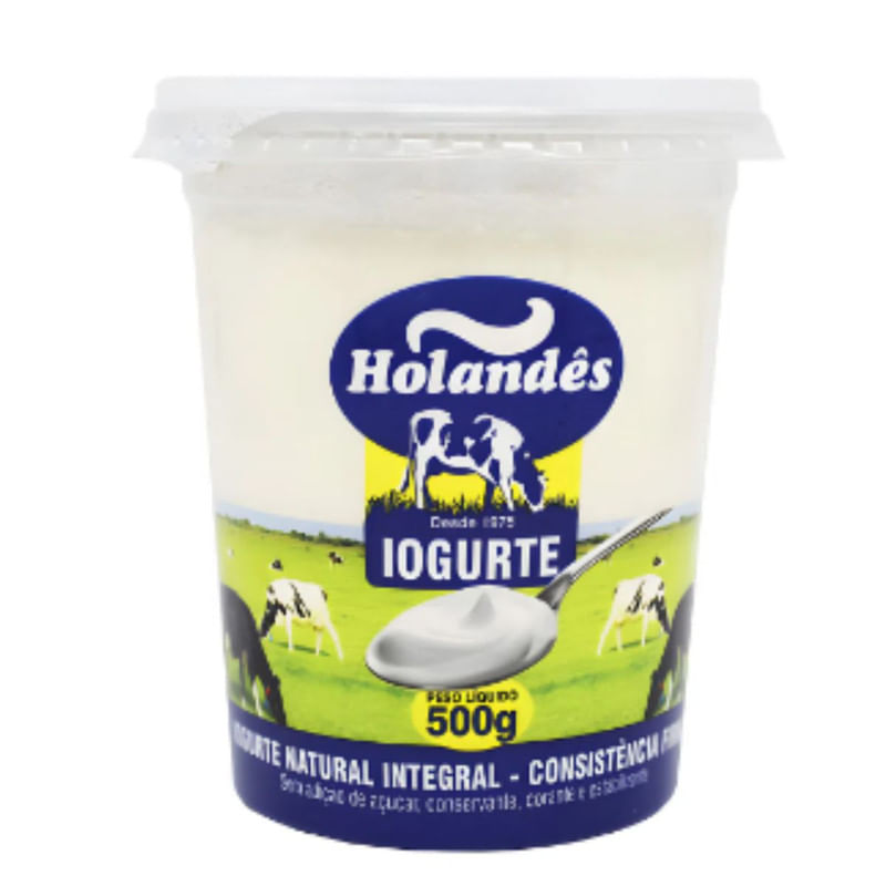 Iorgute Natural Holandês  500g