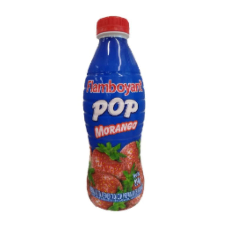 Iorgute Pop De Morango Flamboyant 510g