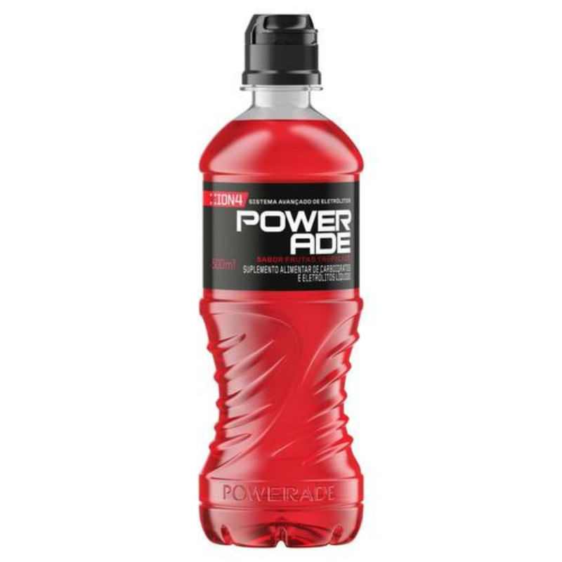 Isotônico Sabor Frutas Tropicais Powerade Frasco 500ml