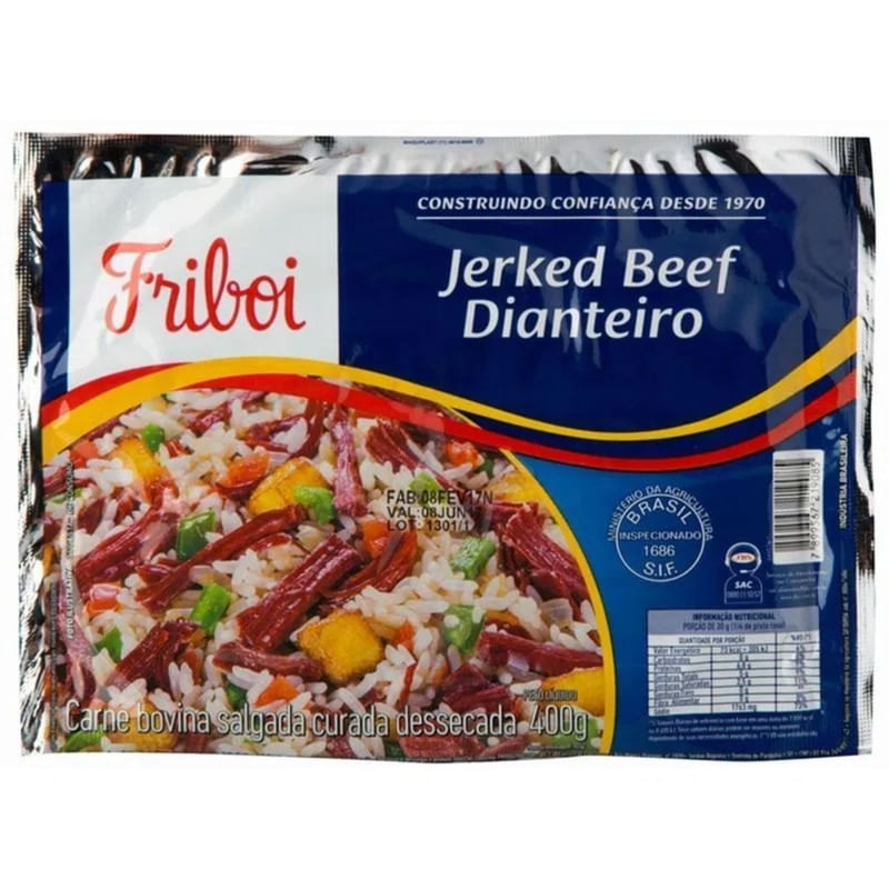 Jerked Beef Dianteiro Friboi com 400 g