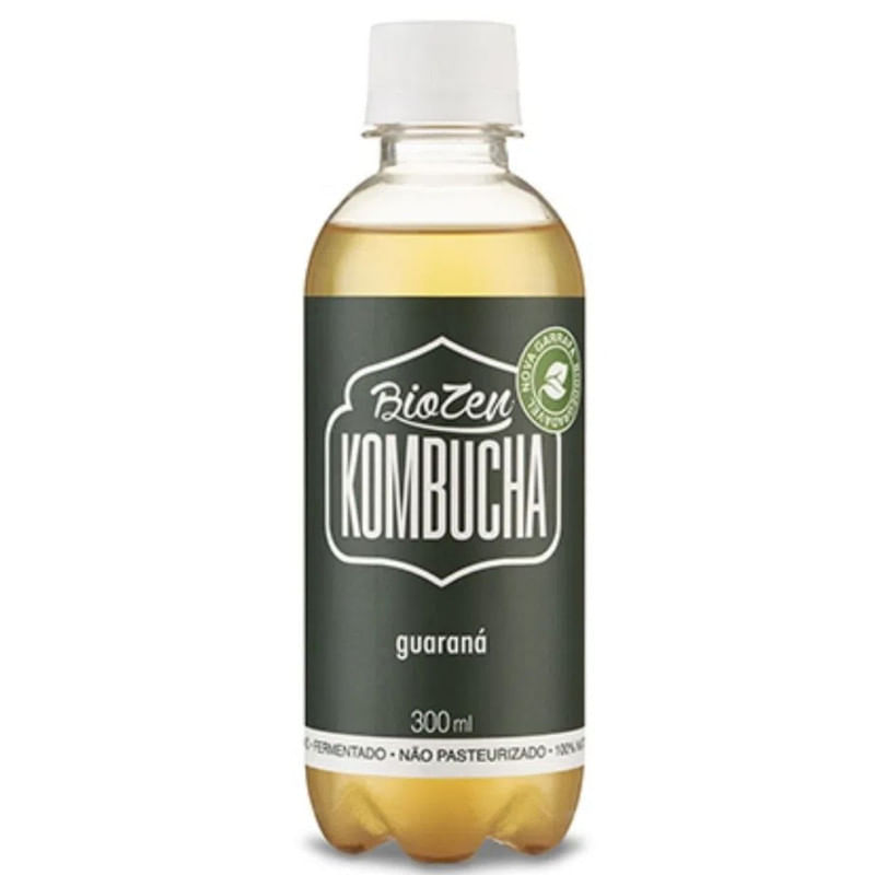 Kombucha Biozen Guaraná Garrafa 300ml