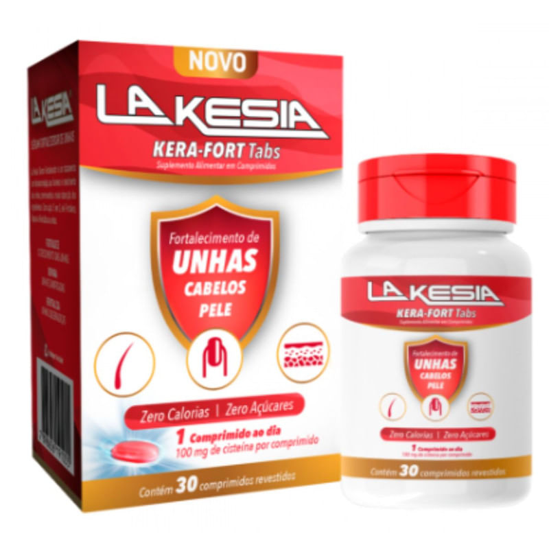 LaKesia Kera Fort Tabs com 30 Comprimidos