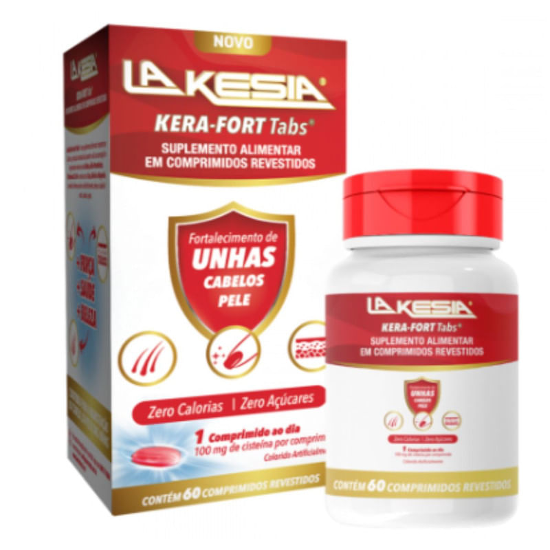 LaKesia Kera Fort Tabs com 60 Comprimidos