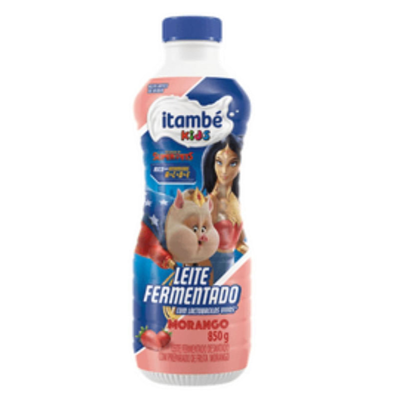 Leite Fermentado De Morango Itambé 850g