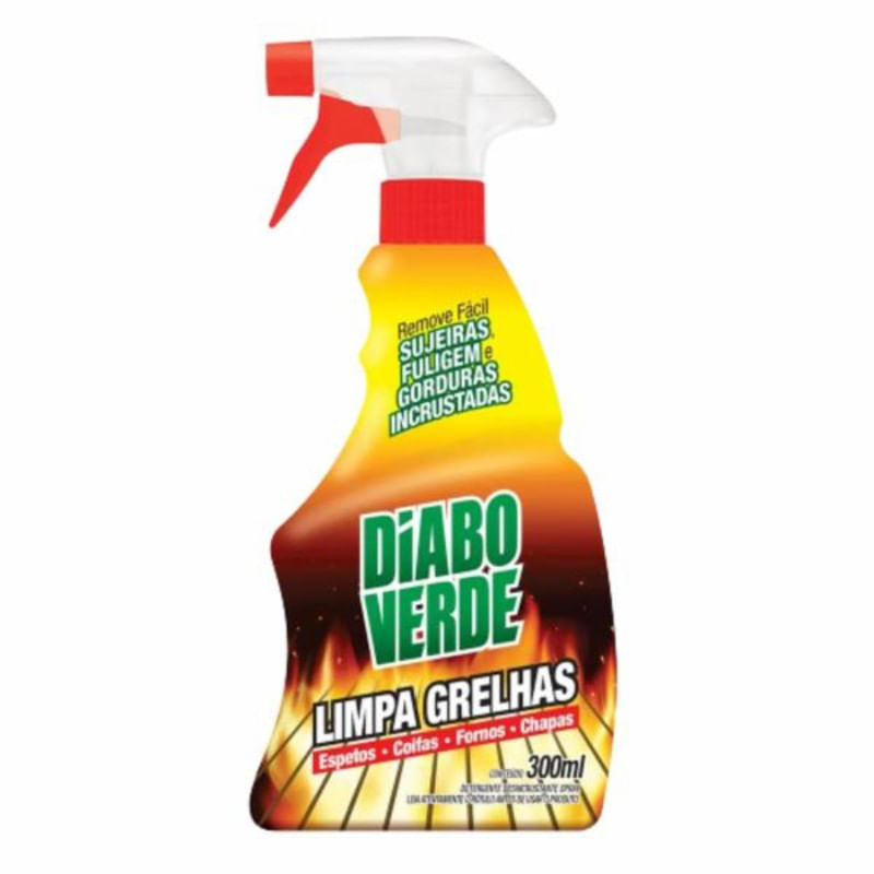 Limpa Grelhas Diabo Verde Spray 300ml