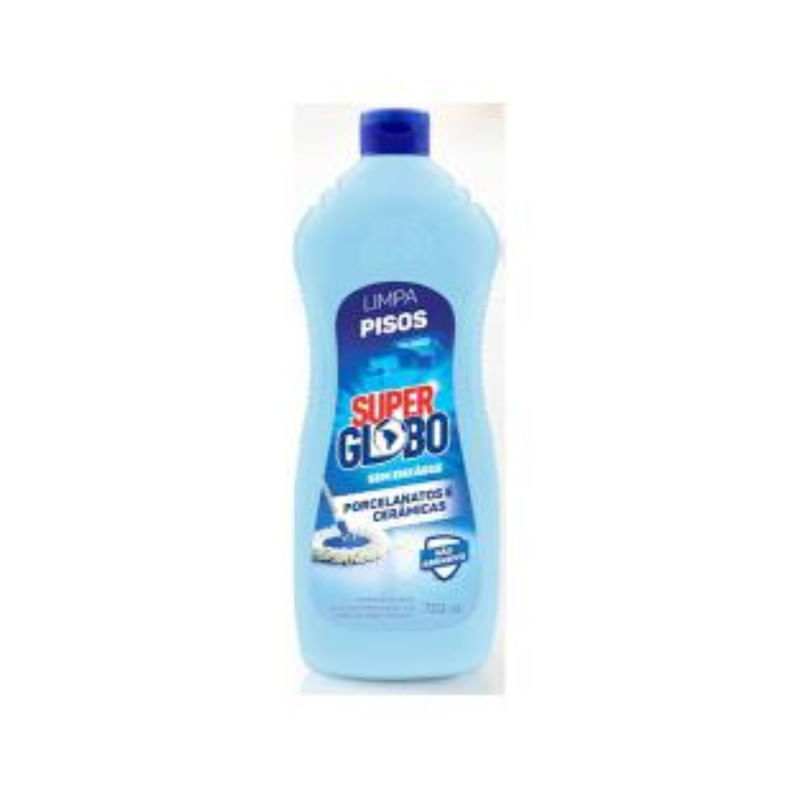 Limpa Piso Super Globo Porcelanatos e Cerâmicas com 750 ml