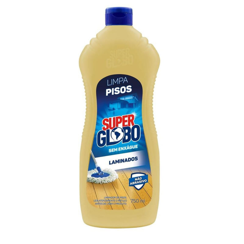 Limpa Pisos Laminado Super Globo com 750 ml