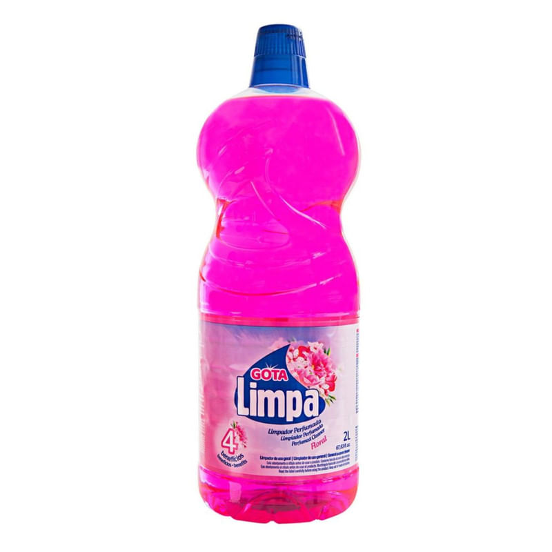 Limpador Perfumado Gota Limpa Floral 2L