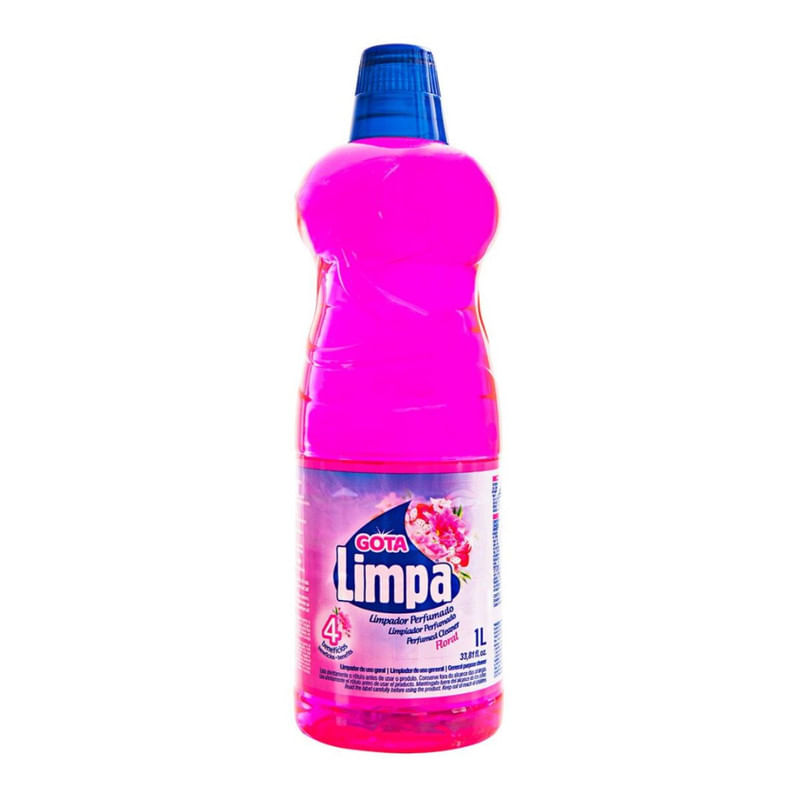 Limpador PerfumadogotaLimpa Floral 1L