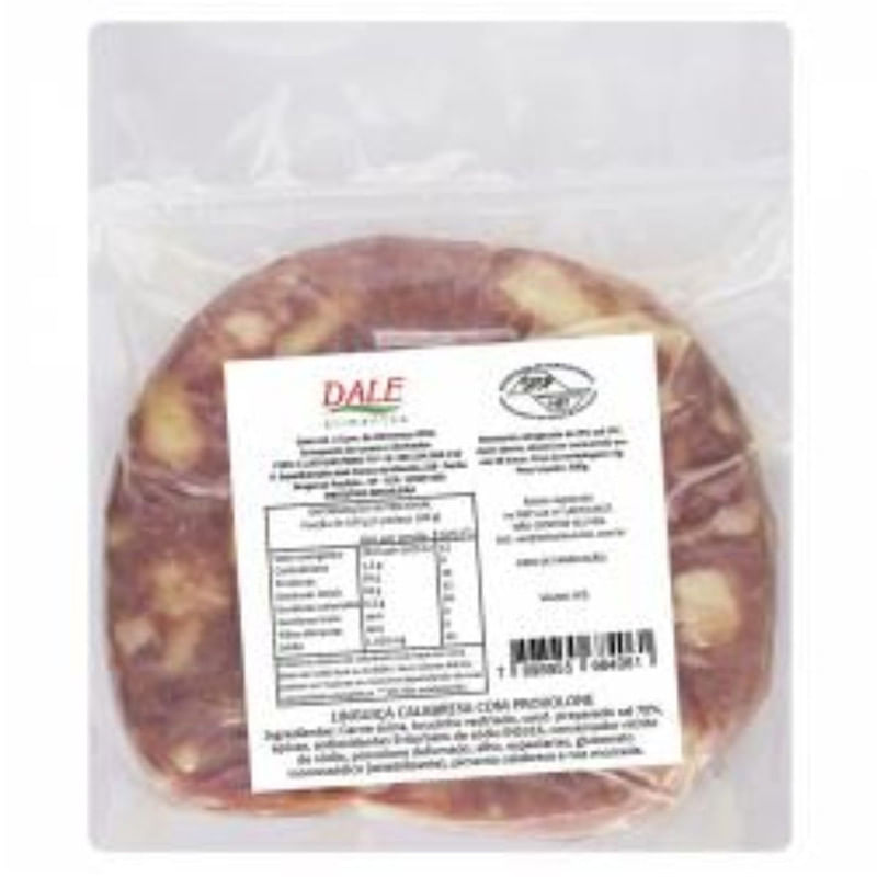 Linguiça Calabresa com Provolone Autêntica com 400 g