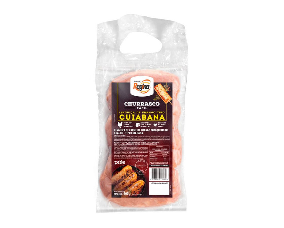 Linguiça Cubana Granja Regina Churrasco 600 g