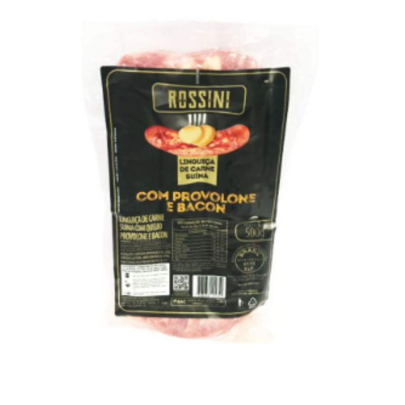 Linguiça De Provolone e Bacon Rossini 400g