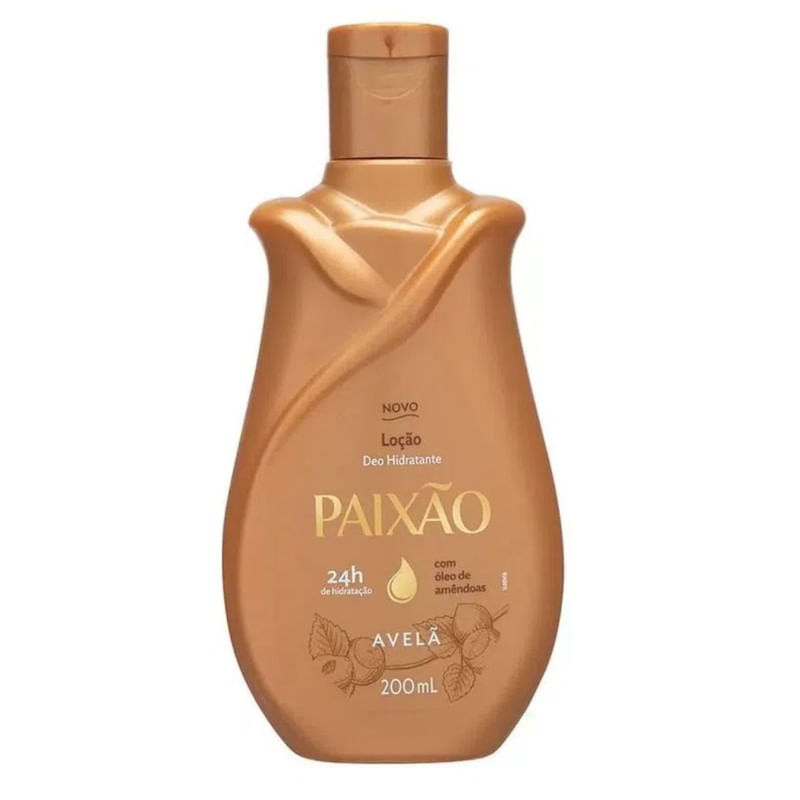 Loção Hidratante Avelã Paixão 200ml