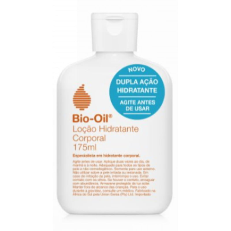 Loção Hidratante Corporal Bio Oil Pele Seca e Ressecada com 175 ml