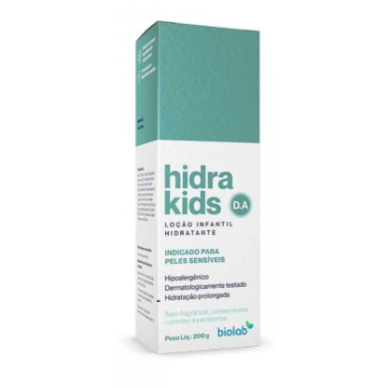 Loção Hidratante Infantil Hidra Kids com 200 g