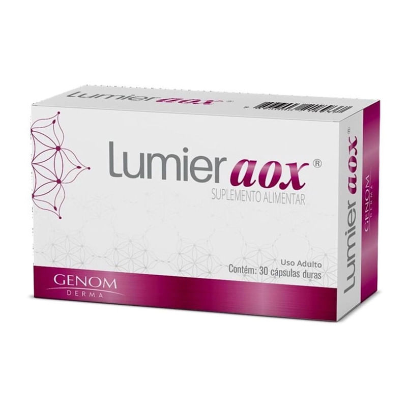 Lumier Aox Com 30 Cápsulas Genom