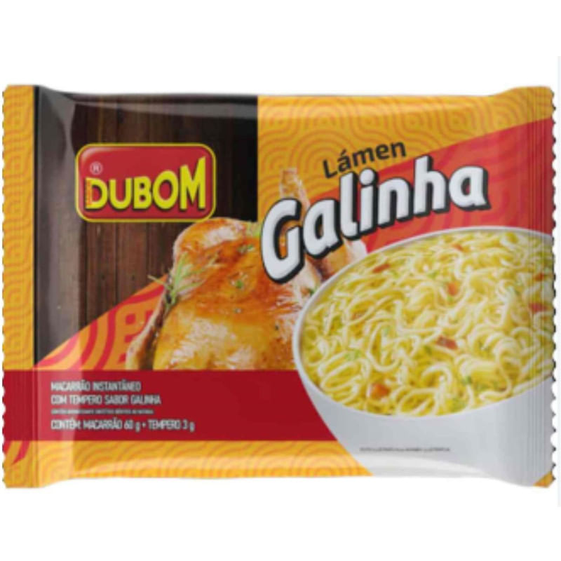 Macarrão Instantâneo Galinha Dubom 63g