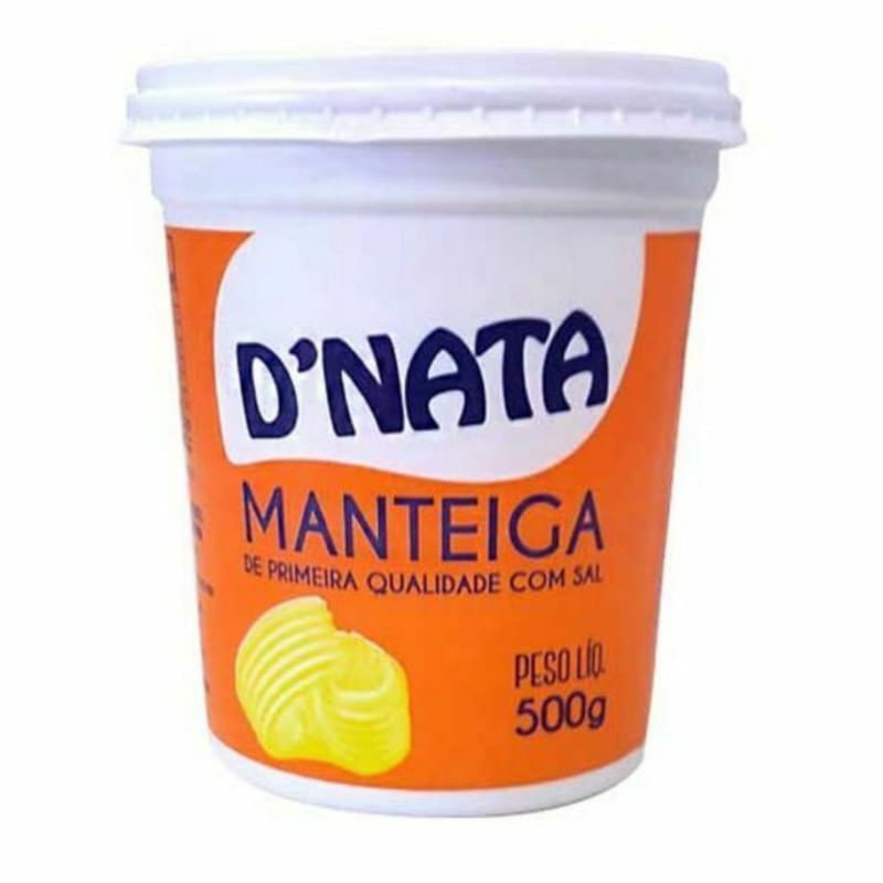 Manteiga com Sal D&apos;Nata  500g