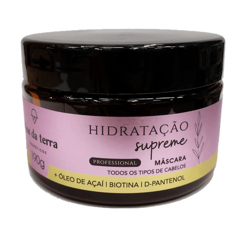 Máscara de Hidratação Supreme Fios da Terra Pote 190g