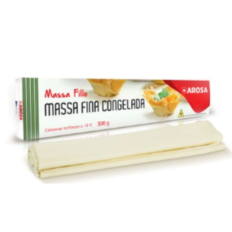 Massa Congelada Fina Fillo Arosa 300g