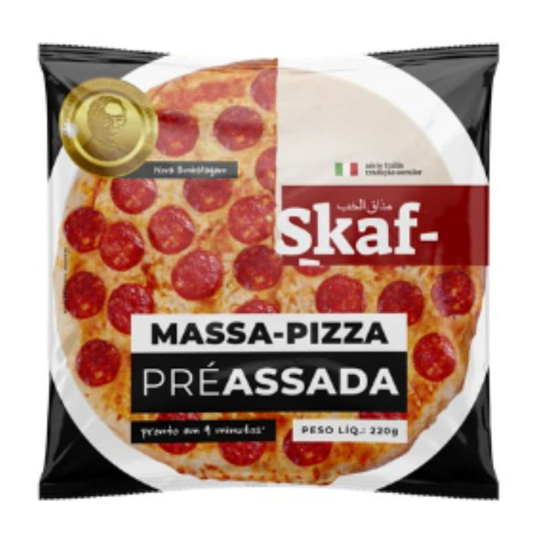 Massa Para Pizza Pré Assada Skaf 220g