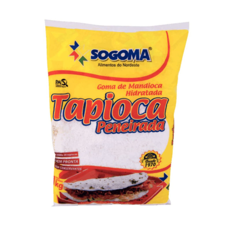 Massa de Mandioca Sogoma Com 1kg