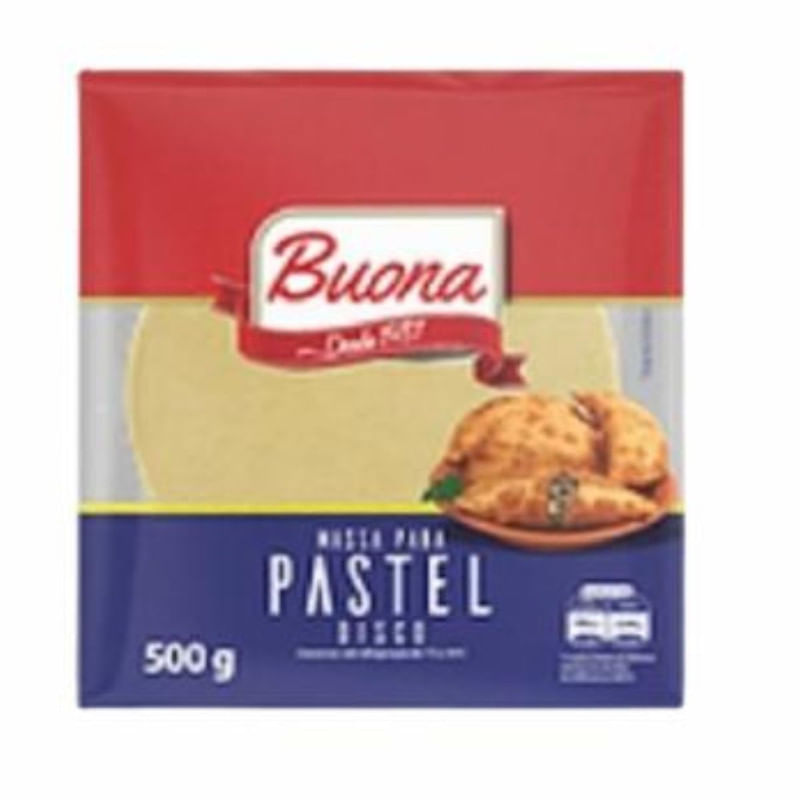 Massa de Pastel Discão Buona 500g