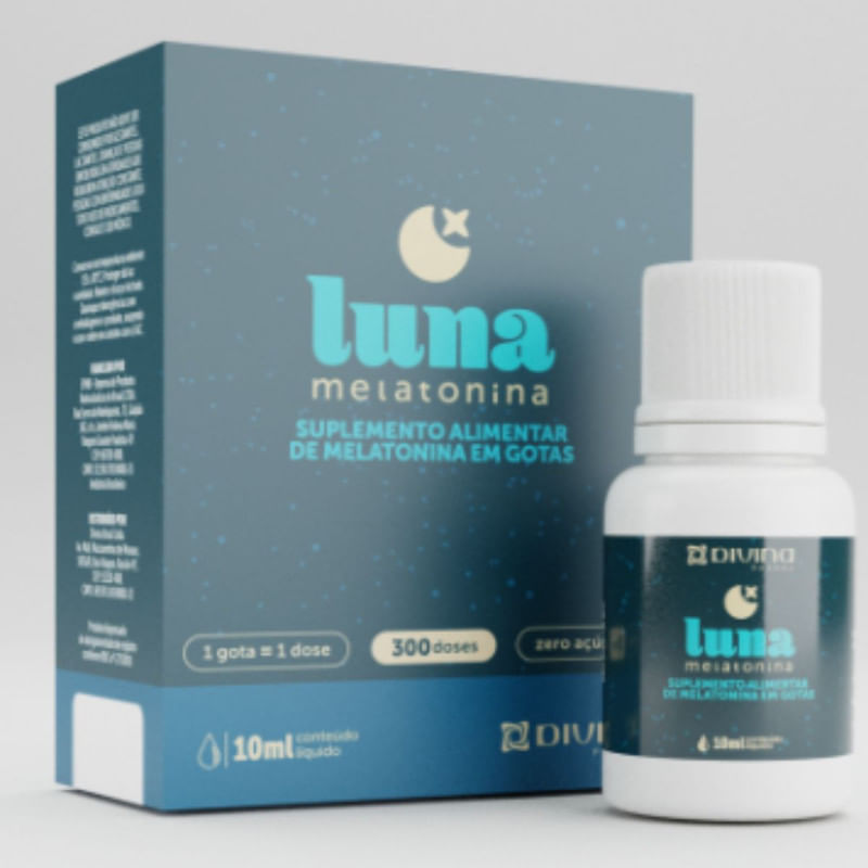 Melatonina Luna Maracujá com 10 ml