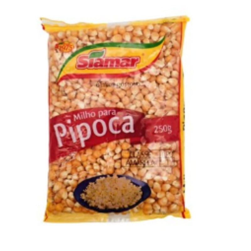 Milho De Pipoca Siamar 250g