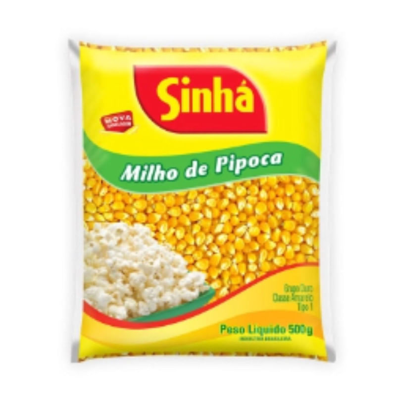 Milho Para Pipoca Sinhá 500g