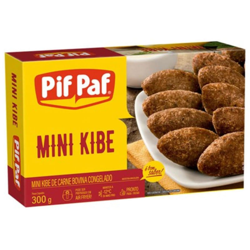 Mini Kibe Begetal Pif Paf Caixa 300g