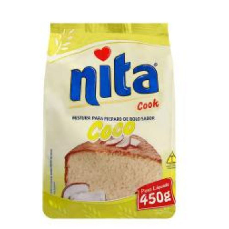 Mistura Para Bolo de Coco Nita 450g