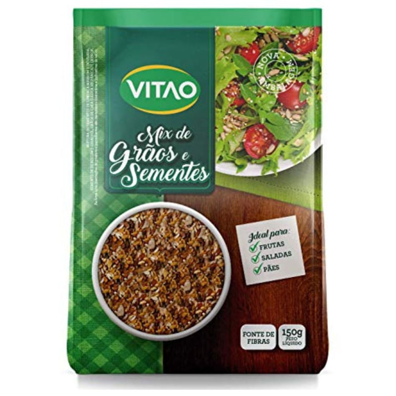 Mix de Grãos e Semente Vitao 150g