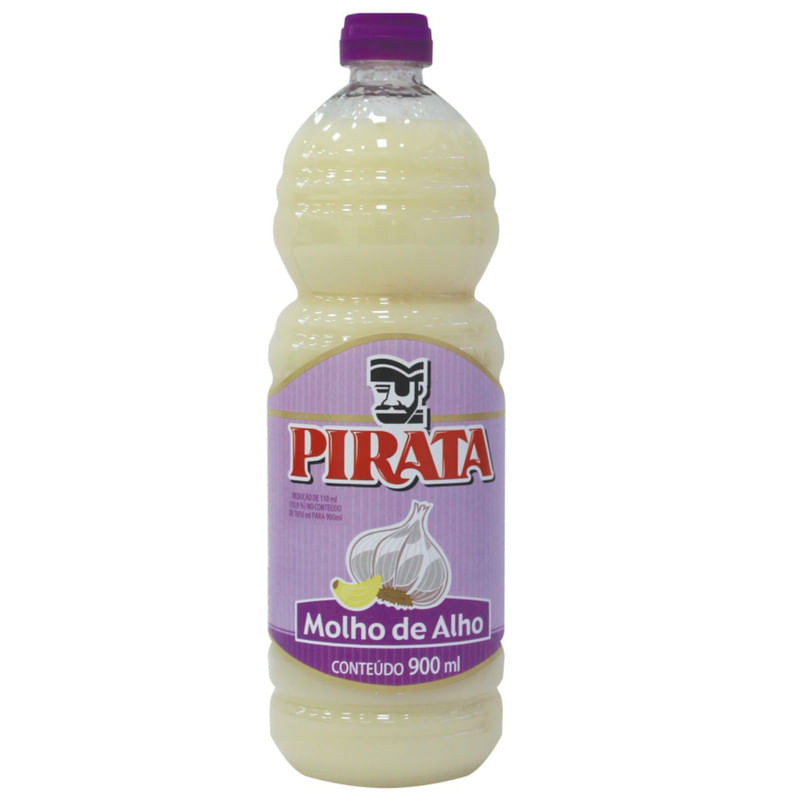 Molho de Alho Pirata Frasco 900ml