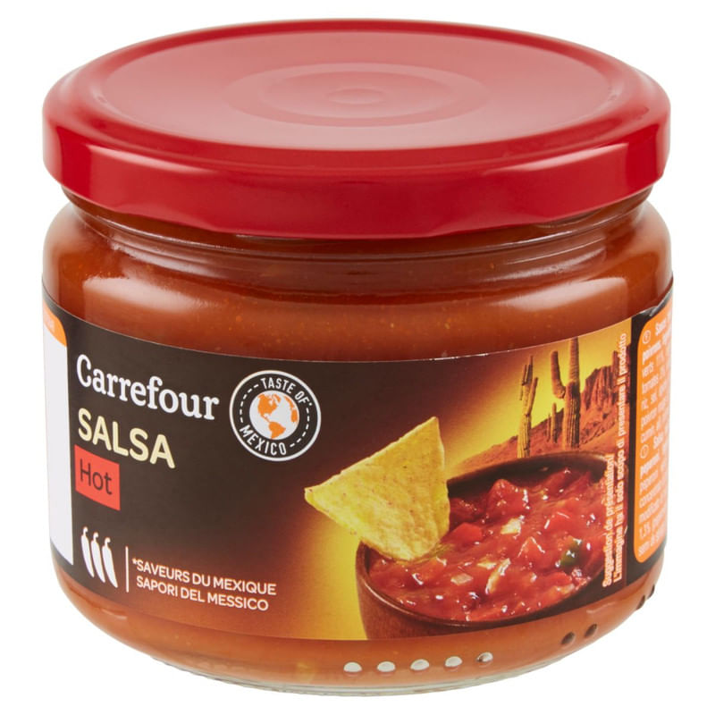 Molho de Salsa Picante Mexicano Carrefour Vidro 315g