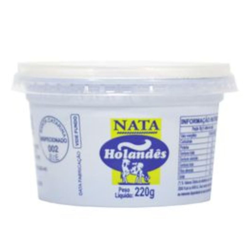 Nata Holandês Pote 220g