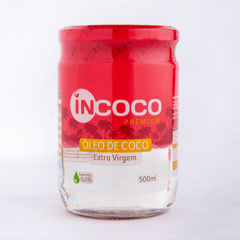 Óleo de Coco Virgem Incoco Premium 500 ml