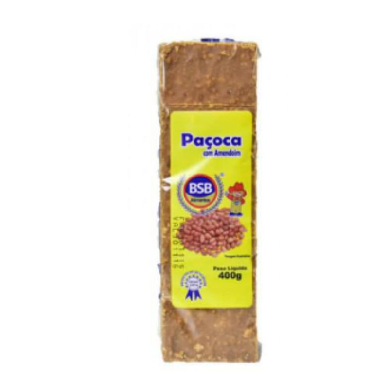 Paçoca De Amendoim BSB 400g