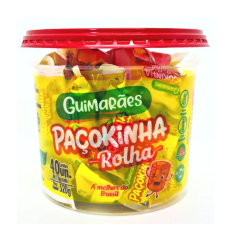 Paçoca Rolha Pote Guimarães 520g