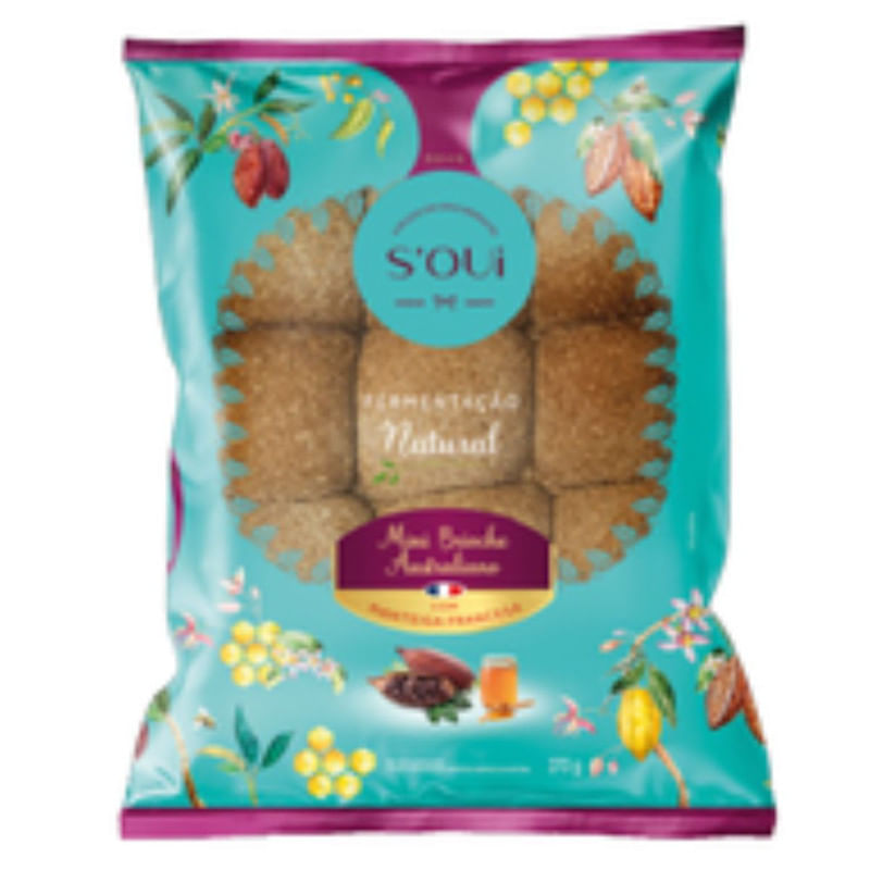 Pão Brioche Astrauliano Kids S&apos;oui Pacote 270g