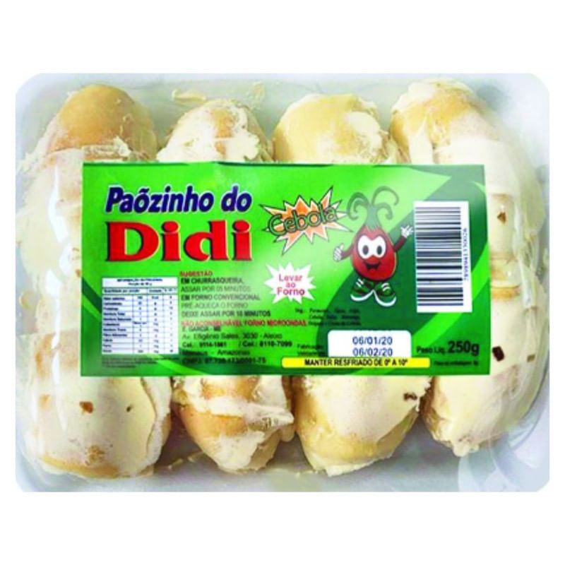 Pão De Alho Com Cebola Didi 280g