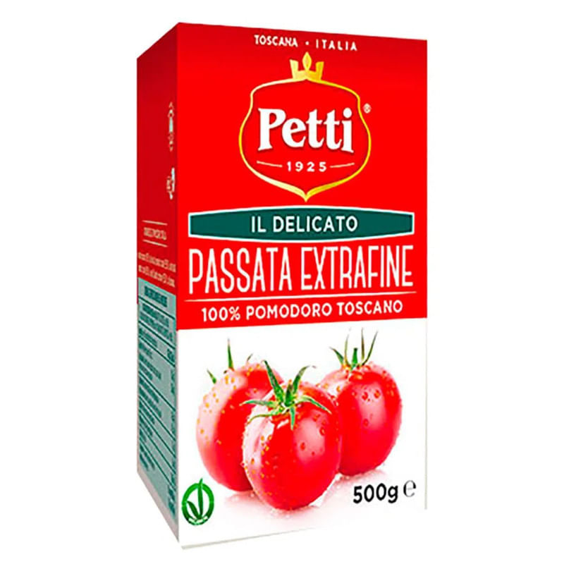 Passata Italiana Extrafine Petti Caixa 500g