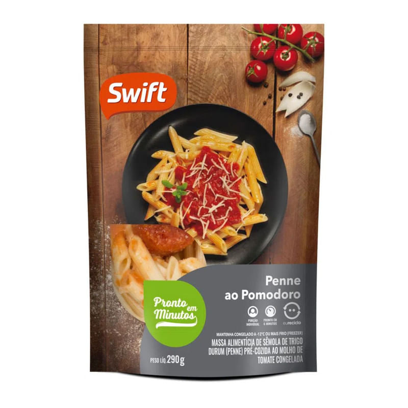 Penne Ao Pomodoro Congelado Swift Com 290g