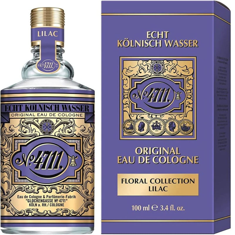 Perfume 4711 Eau de Cologne Floral Collection Lilac com 100 ml