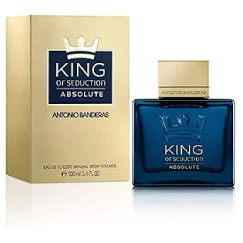 Perfume Antonio Banderas King of Seduction Absolute Com 100ml