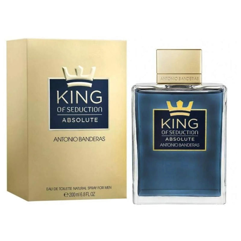 Perfume Antonio Banderas King of Seduction Absolute Com 200ml