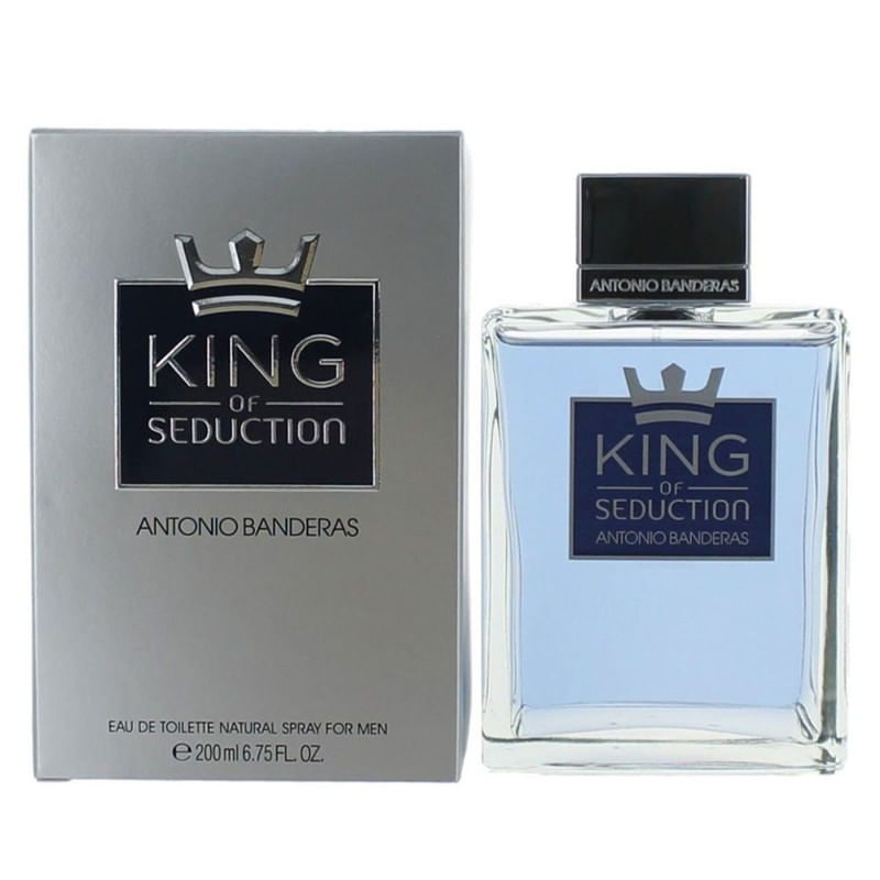 Perfume Antonio Banderas King of Seduction EDT Com 200ml