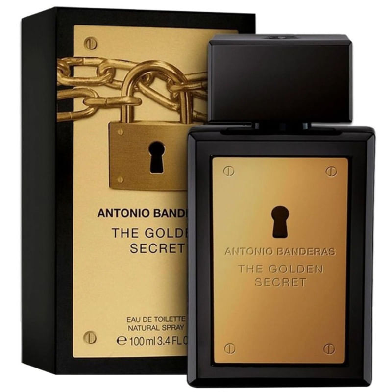 Perfume Masculino Antonio Banderas The Golden Secret Com 100ml